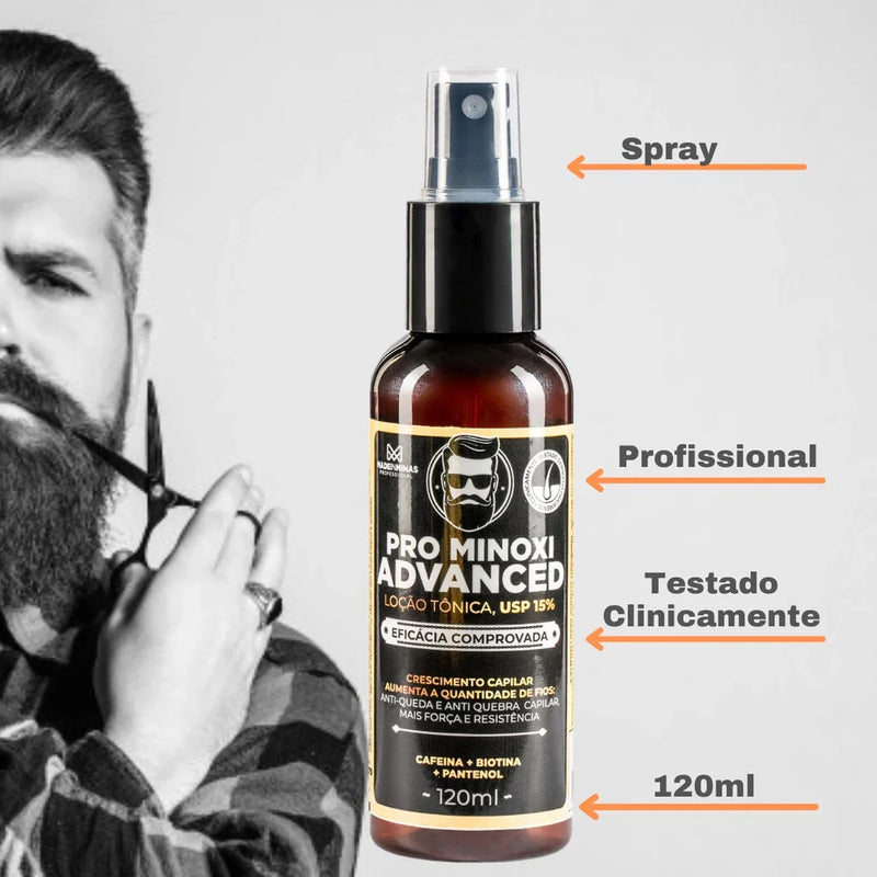 Serum de Crescimento Barba Cabelo e Sobrancelha