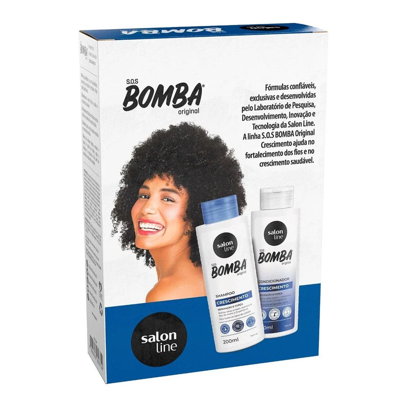 Kit Shampoo + Condicionador SOS Bomba Original