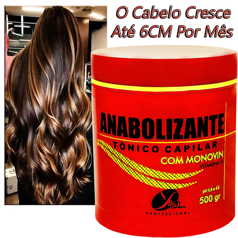 Crescer Cabelo Tratamento Capilar Cabelo Cresce até 6 CM Por Mês