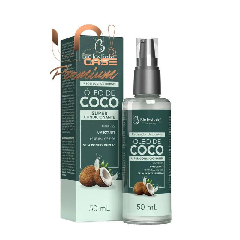 Kit 3x Óleo Supreme Argan + Óleo Btox + Óleo de Coco Mary Life