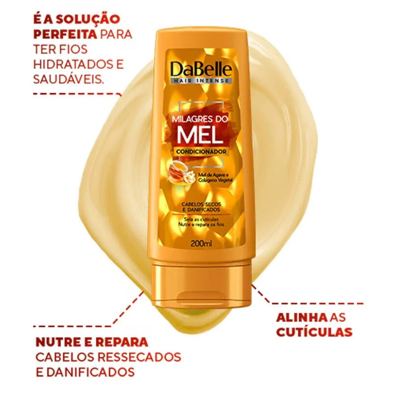 Kit DaBelle Milagres do Mel Shampoo e Condicionador